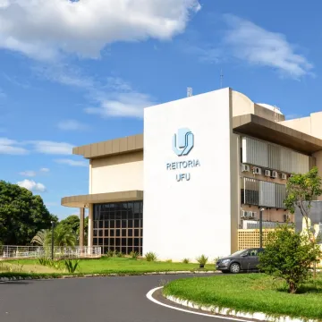 Fotografia da Reitoria UFU