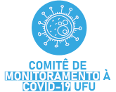 Logotipo do Comitê de Monitoramento à Covid-19 UFU